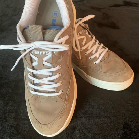 tan suede vans